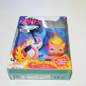 Fire Sprite Zelf Toy - Orange and Yellow